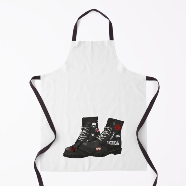 Item preview, PUNK Shoes!  TOTAL black - digital paint by Iona Art Digital designed and sold by IonaArtDigital.