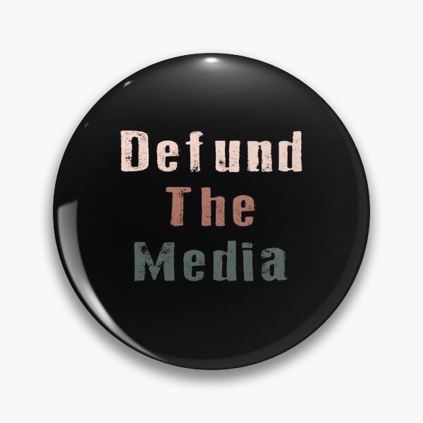 Item preview, retro vintage defund the media designed and sold by AnimaLovers.