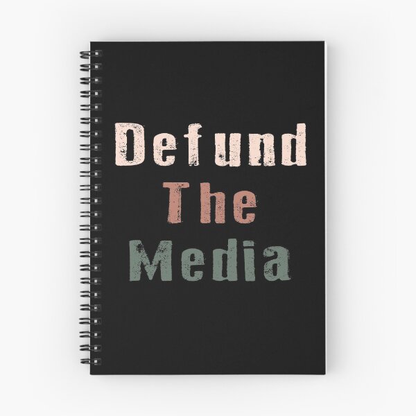 Item preview, retro vintage defund the media designed and sold by AnimaLovers.