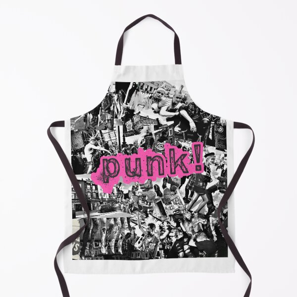Item preview, PUNK pink! black and white collage - digital paint by Iona Art Digital designed and sold by IonaArtDigital.
