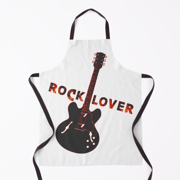 Item preview, FIRE ROCK LOVER guitar + white border -digital paint by Iona Art Digital designed and sold by IonaArtDigital.