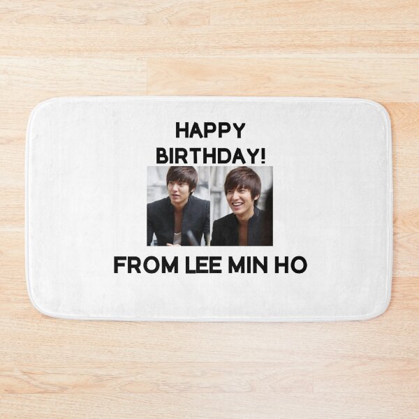 Artikelvorschau, Alles Gute zum Geburtstag von Lee Min Ho entworfen und verkauft von kpopkdramamerch.