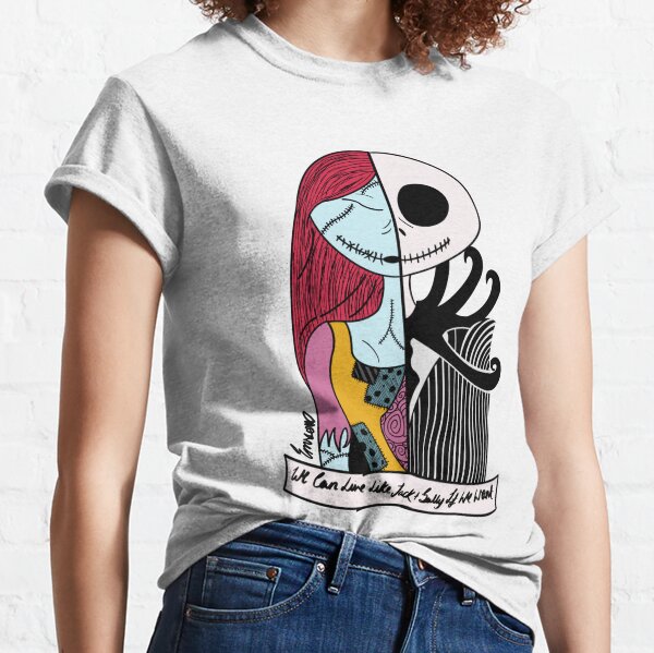 Halloween Jack And Sally Love The Baltimore Ravens T-Shirt - T-shirts Low  Price