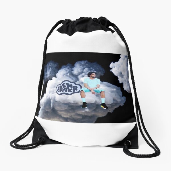 "J. Cole x Dreamer" Drawstring Bag for Sale by andrecam2 Redbubble