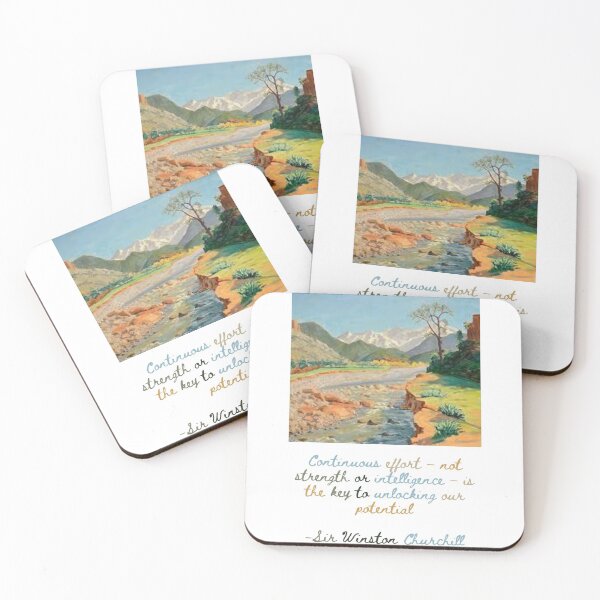 Item preview, Motivational Quotes From Famous Artists Series Sir Winston Churchill Vol5 designed and sold by TheHappyK.