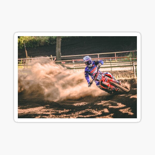 Item preview, Berm Busting Banshee! Red Motocross Mania designed and sold by Tim Thompson.