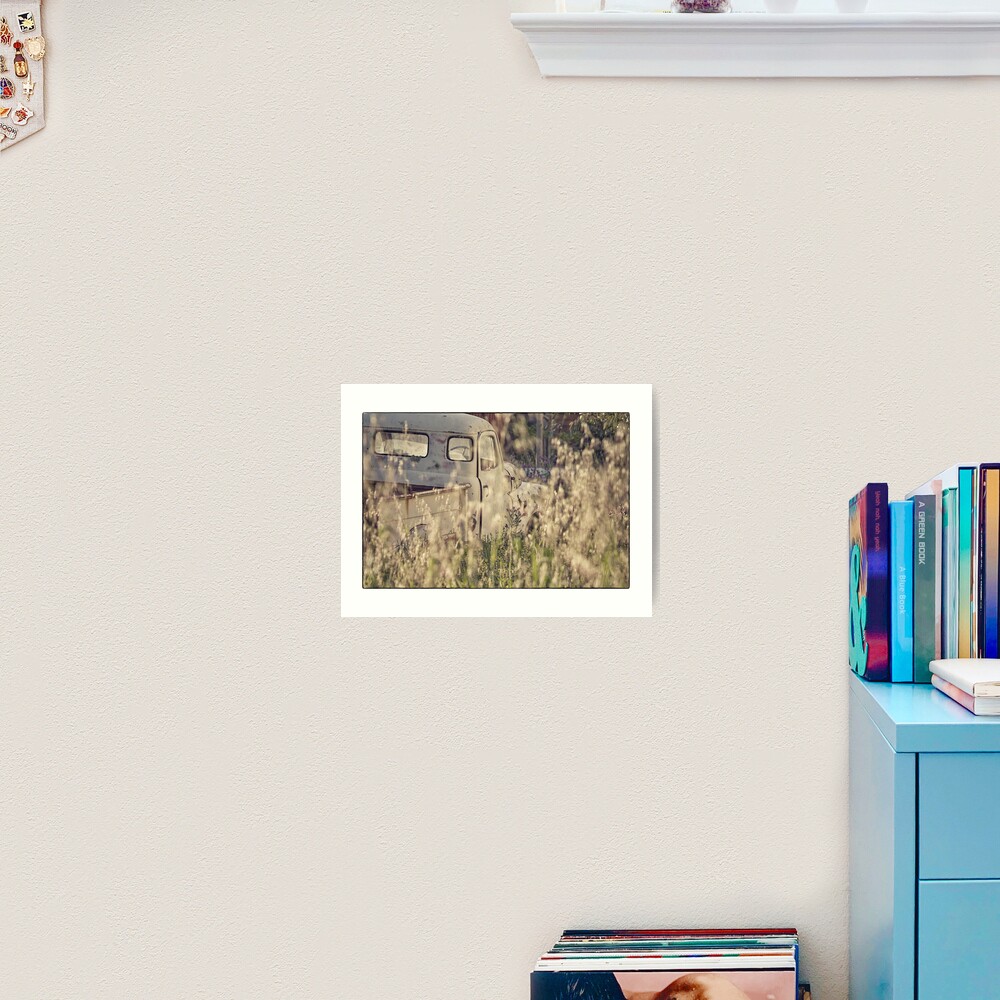 Wrecks and Weeds #2 Art Print