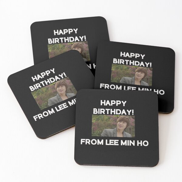 Item preview, Happy Birthday From Lee Min Ho designed and sold by kpopkdramamerch.