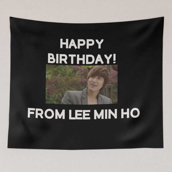 Item preview, Happy Birthday From Lee Min Ho designed and sold by kpopkdramamerch.