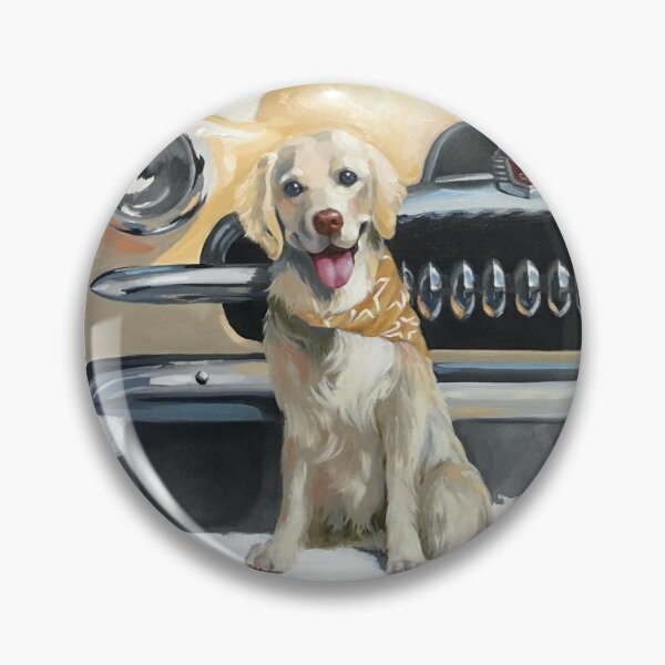 FERGUS AND HIS FJ (GOLD) feat. 1954 FJ Holden Pin