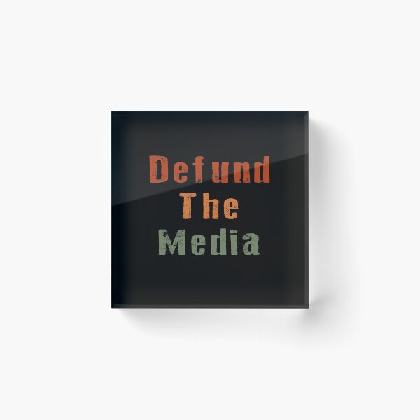 Item preview, retro vintage defund los medios designed and sold by AnimaLovers.