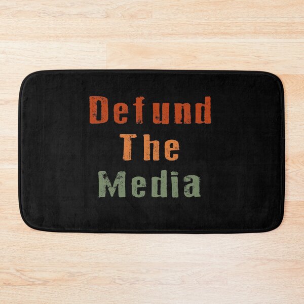 Item preview, retro vintage defund the media designed and sold by AnimaLovers.
