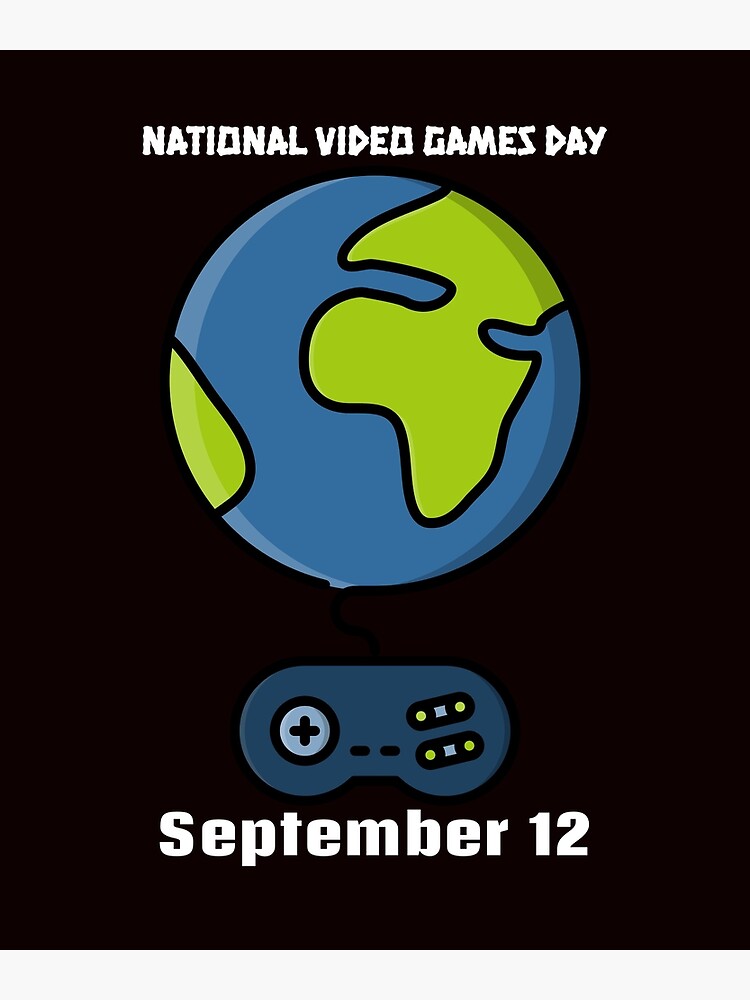 National Video Games Day Poster