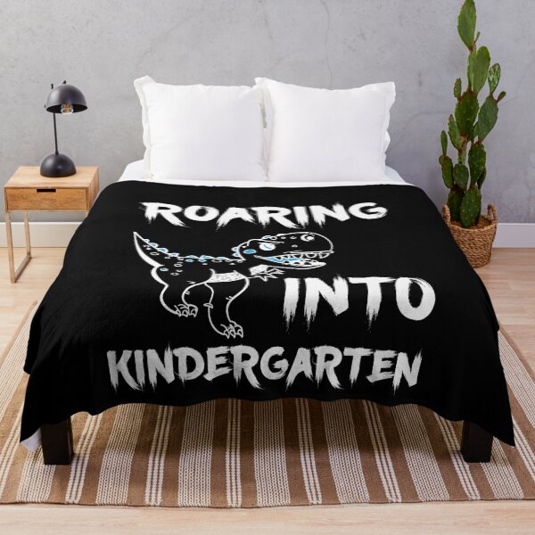 Item preview, Kids Roaring Into Kindergarten Dinosaur design designed and sold by inkedtee.