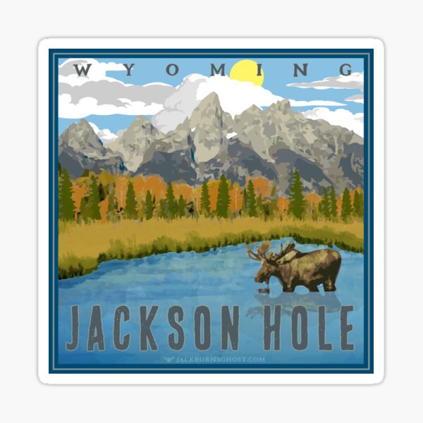 Item preview, Jackson Hole Wyoming Moose designed and sold by River and Ridge.