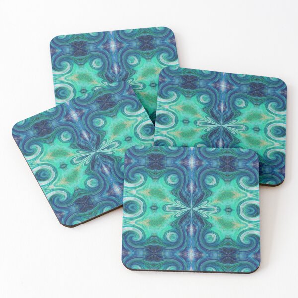 Item preview, Turquoise oriental design designed and sold by Art by Lilia.