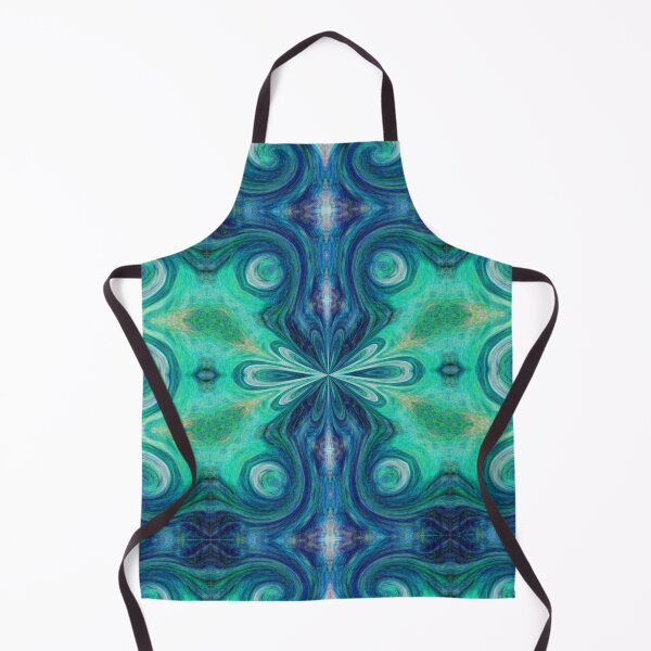 Item preview, Turquoise oriental design designed and sold by Art by Lilia.