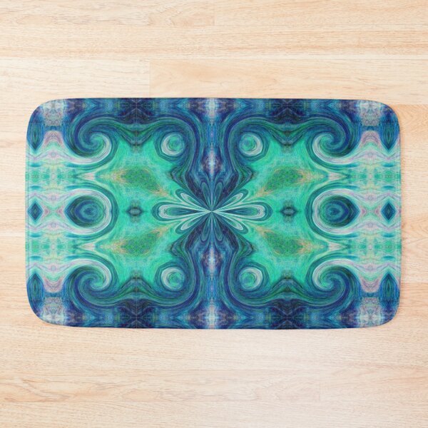 Item preview, Turquoise oriental design designed and sold by Art by Lilia.
