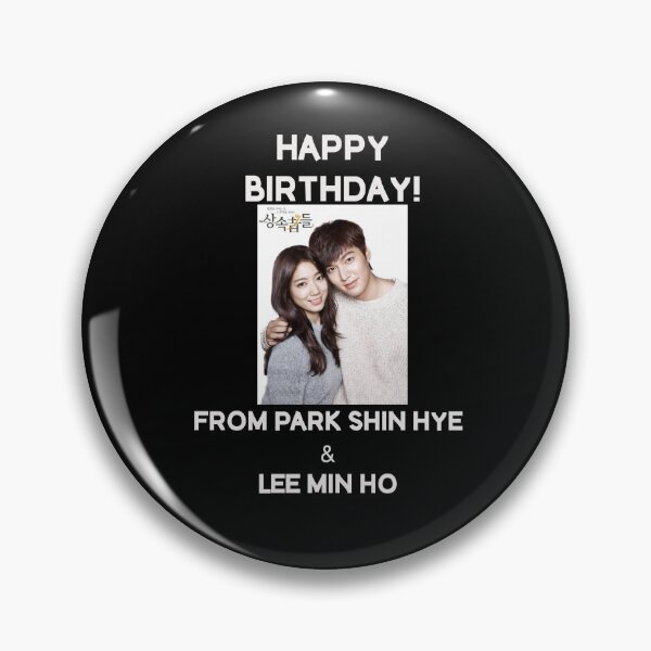 Item preview, Happy Birthday From Park Shin Hye + Lee Min Ho designed and sold by kpopkdramamerch.