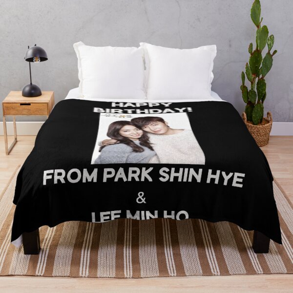 Item preview, Happy Birthday From Park Shin Hye + Lee Min Ho designed and sold by kpopkdramamerch.