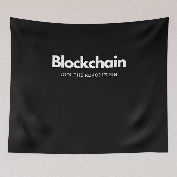 Item preview, Blockchain - Join the Revolution designed and sold by Cryptohaven.