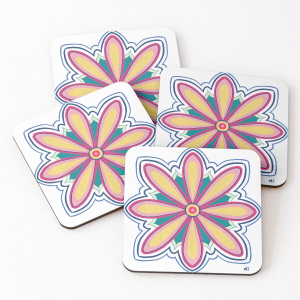 Item preview, Flower Retro Mandala designed and sold by monitdesign.