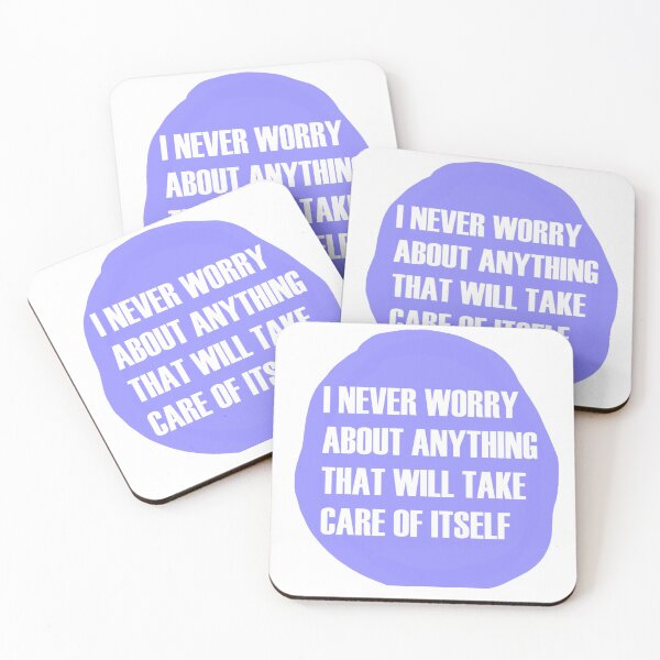 Item preview, I Never Worry About Anything designed and sold by craftybegonia.