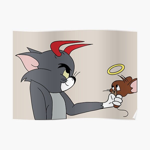 Tom And Jerry Posters Redbubble