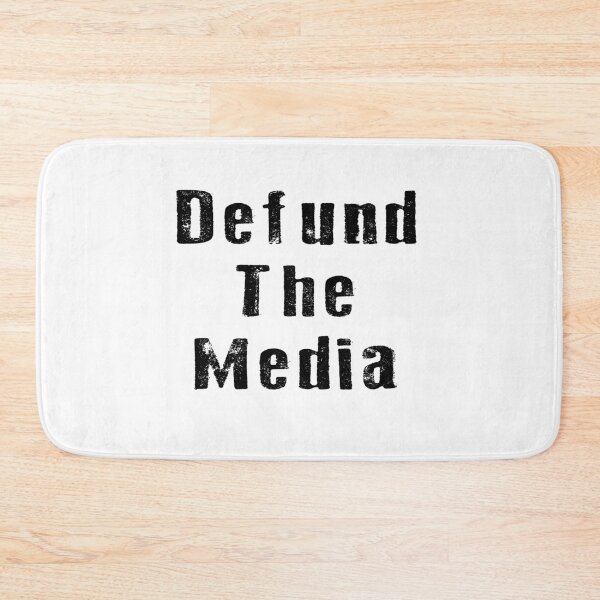 Item preview, Retro vintage defund the media designed and sold by AnimaLovers.