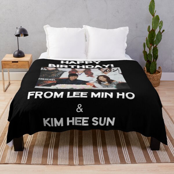 Item preview, Happy Birthday From Lee Min Ho + Kim Hee Sun  designed and sold by kpopkdramamerch.