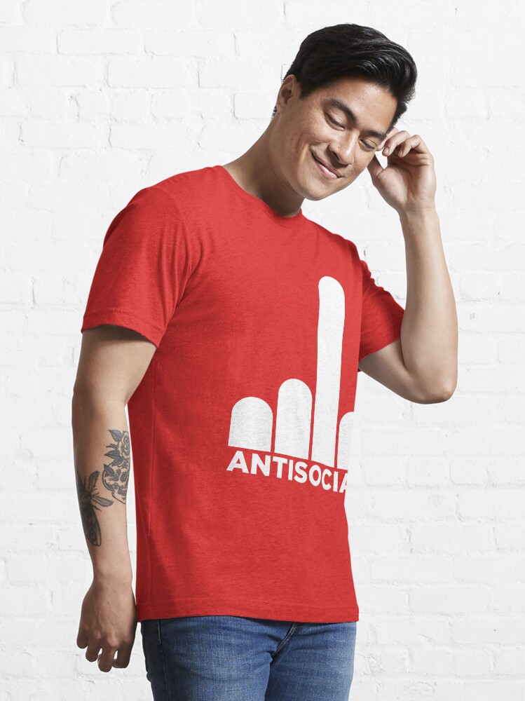 Alternate view of Antisocial Essential T-Shirt
