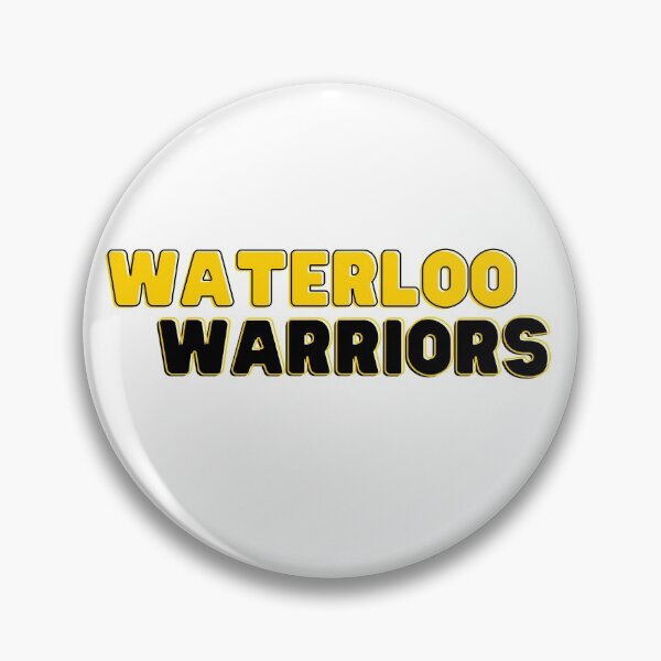 Item preview, Waterloo Warriors - Black and Gold designed and sold by Jori Reiken.