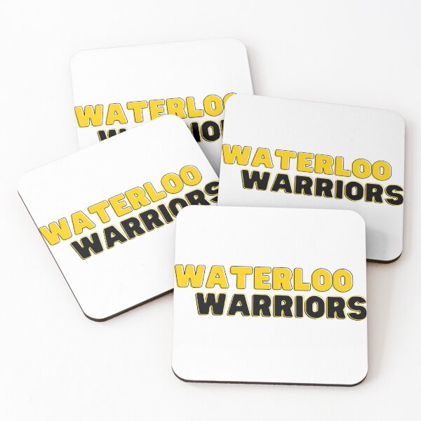 Item preview, Waterloo Warriors - Black and Gold designed and sold by Jori Reiken.