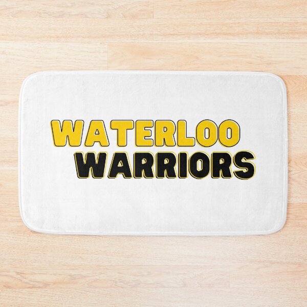 Item preview, Waterloo Warriors - Black and Gold designed and sold by Jori Reiken.