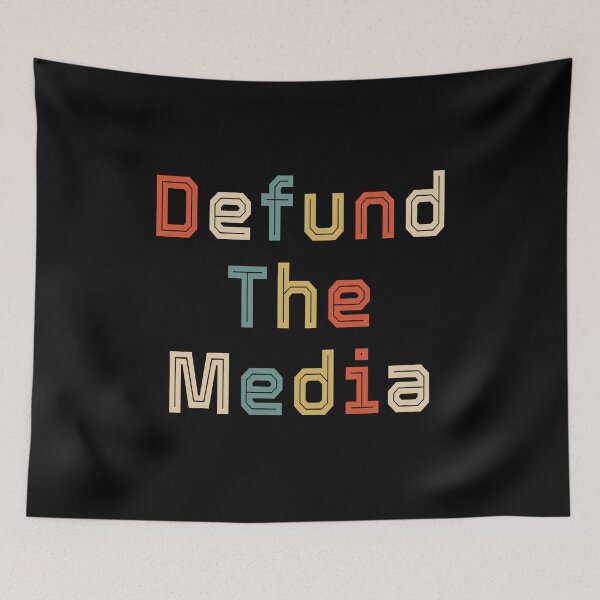Item preview,  Defund the media designed and sold by AnimaLovers.