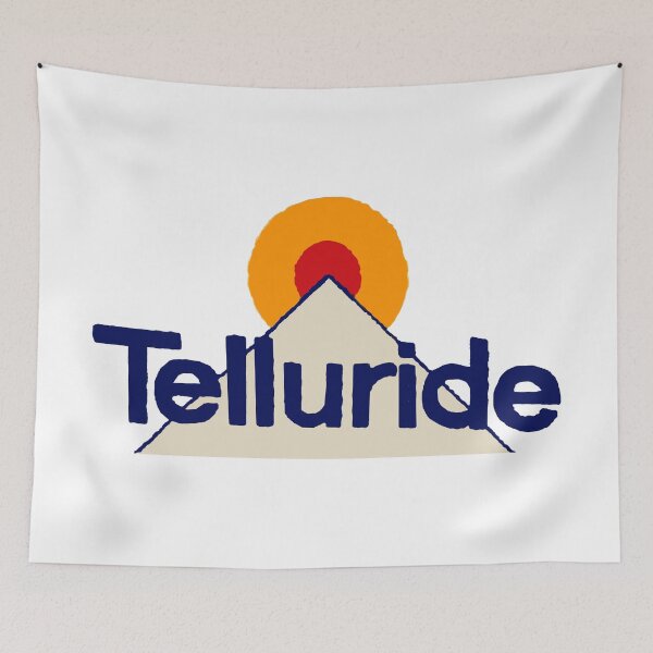 Artikelvorschau, Vintage Telluride Aufkleber entworfen und verkauft von Decal Mania.