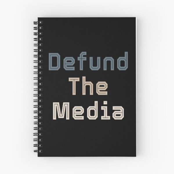 Item preview, Defund the media designed and sold by AnimaLovers.