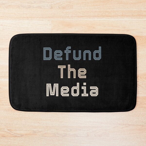 Item preview, Defund the media designed and sold by AnimaLovers.