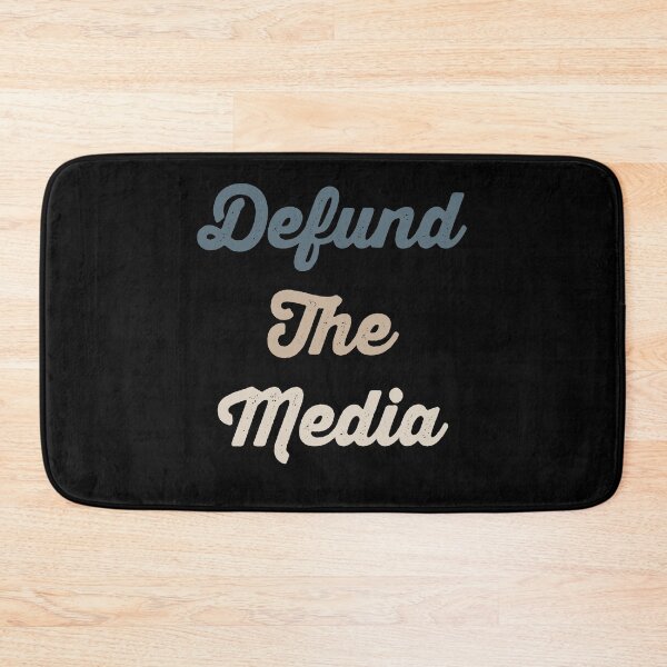 Item preview, Retro vintage defund the media designed and sold by AnimaLovers.