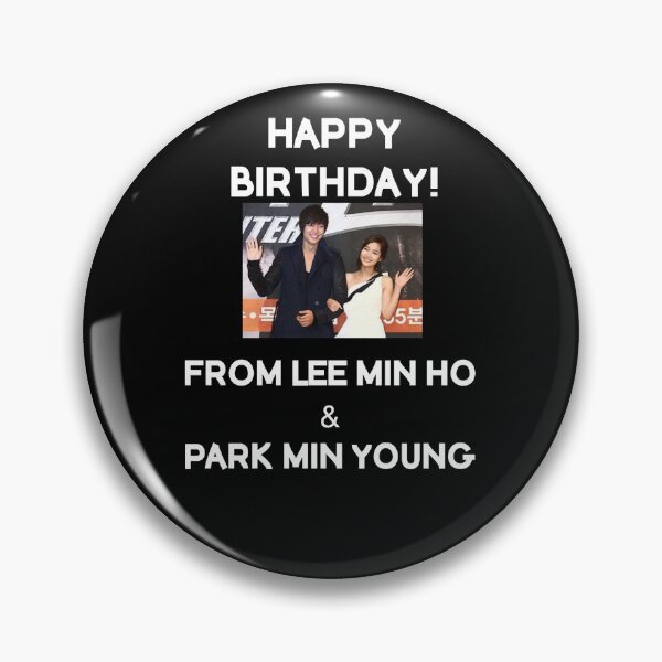 Item preview, Happy Birthday From Lee Min Ho + Park Min Young designed and sold by kpopkdramamerch.