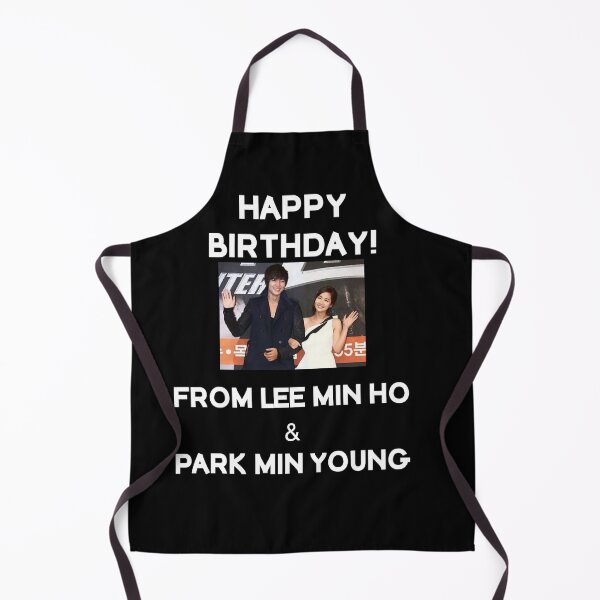 Item preview, Happy Birthday From Lee Min Ho + Park Min Young designed and sold by kpopkdramamerch.