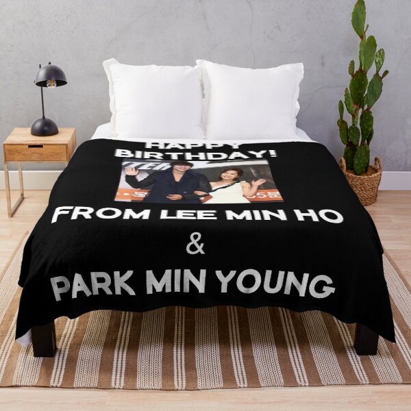 Item preview, Happy Birthday From Lee Min Ho + Park Min Young designed and sold by kpopkdramamerch.
