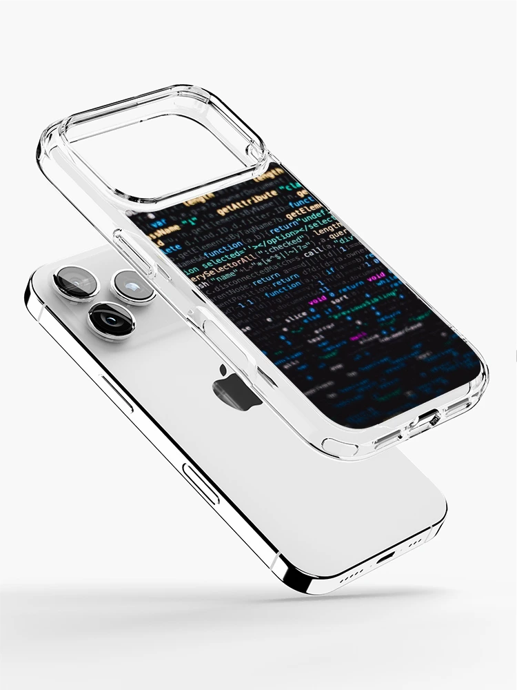 Thumbnail 2 of 5, iPhone Case, Coding Wallpaper Design designed and sold by ZayedDesigns.