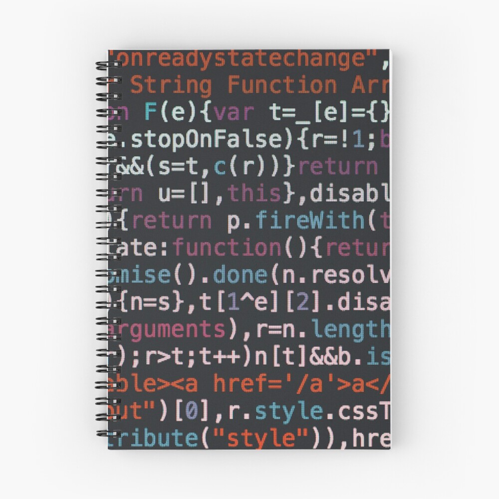 Item preview, Spiral Notebook designed and sold by ZayedDesigns.