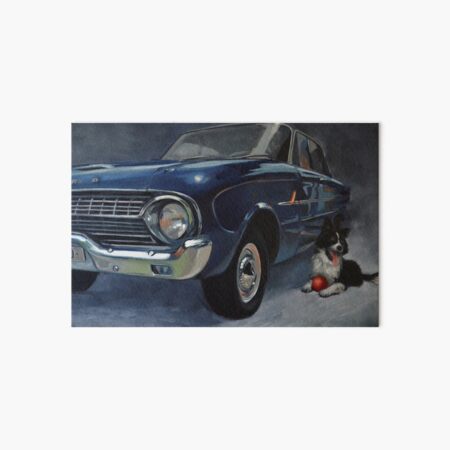 BLU Feat. 1962 Ford XL Falcon Art Board Print