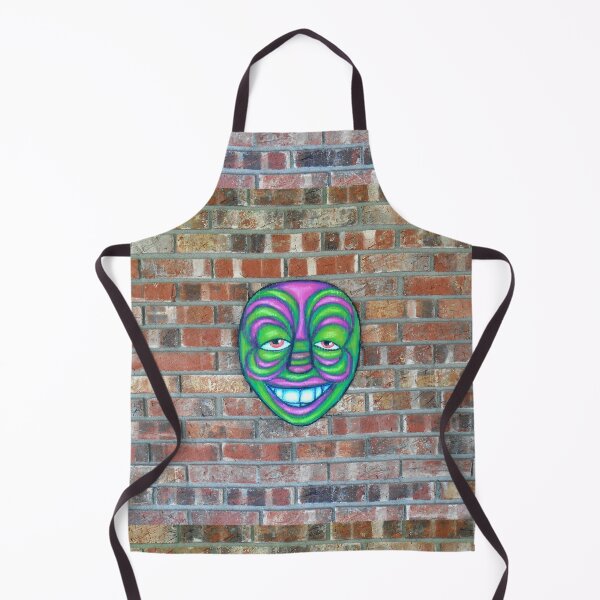 Item preview, Smiling Tribal Mask Graffiti  designed and sold by TeneseKeshi.