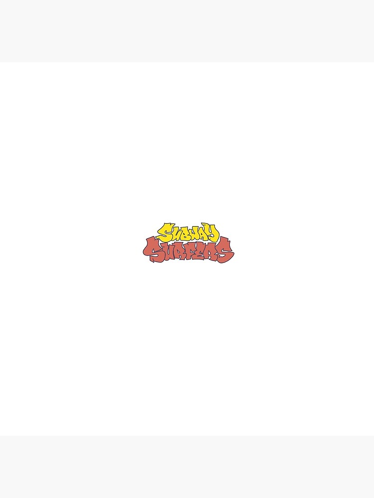 Subway Surfers Game Logo Funny Tiktok Sticker Design by georgerino