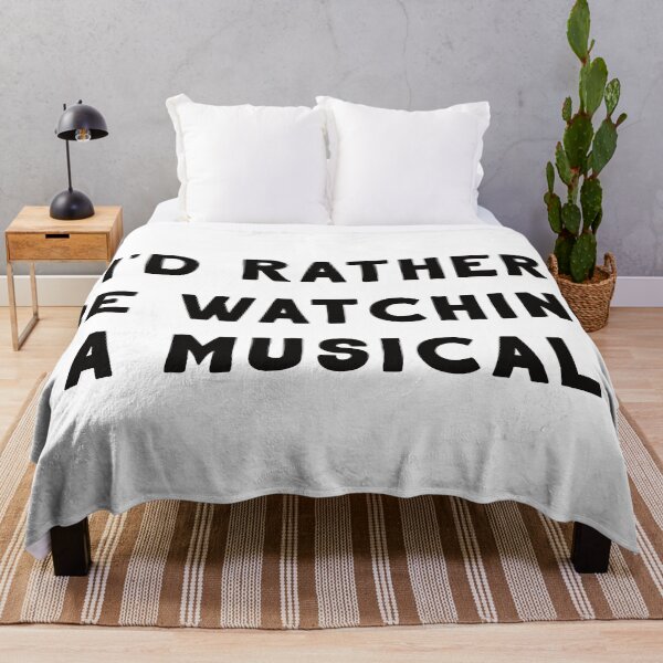 Item preview, I'd Rather Be Watching A Musical designed and sold by teesaurus.