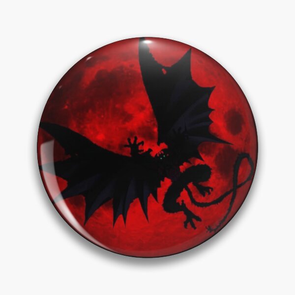 Devilman Red Moon Pin