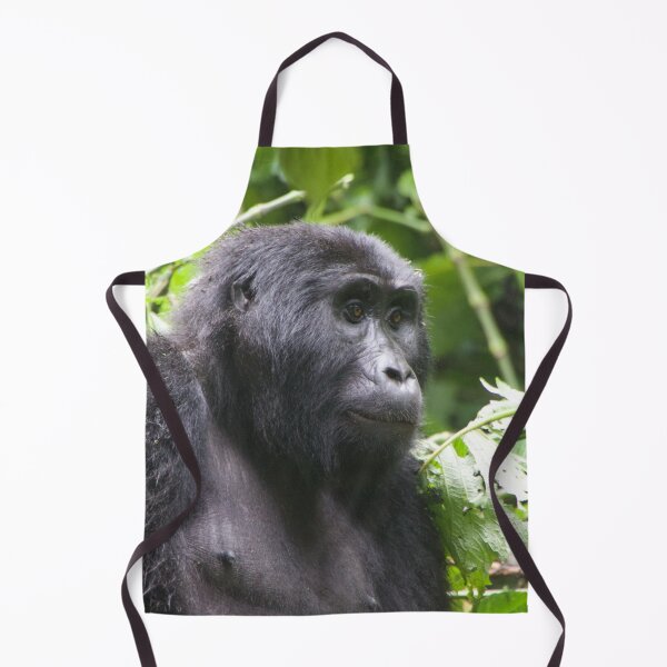 Item preview, Female Gorilla in Kigali National Park, Uganda designed and sold by SafariByMarisa.